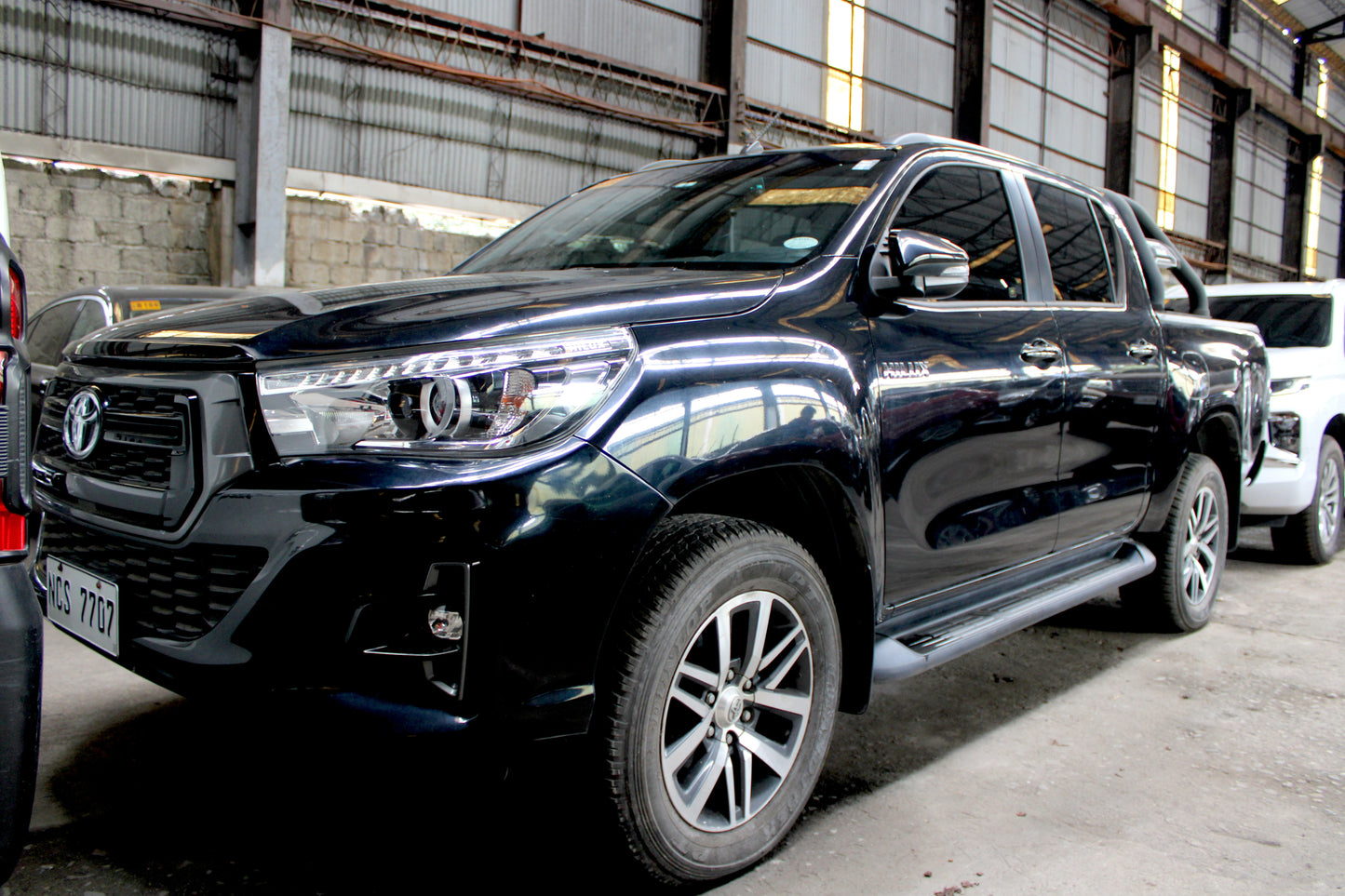2018 Toyota Hilux Conquest 4x2 2.4 Automatic Diesel with 28,000 km mileage available at ROPO - Quality Pre-Owned Cars in Metro Manila, Philippines.
