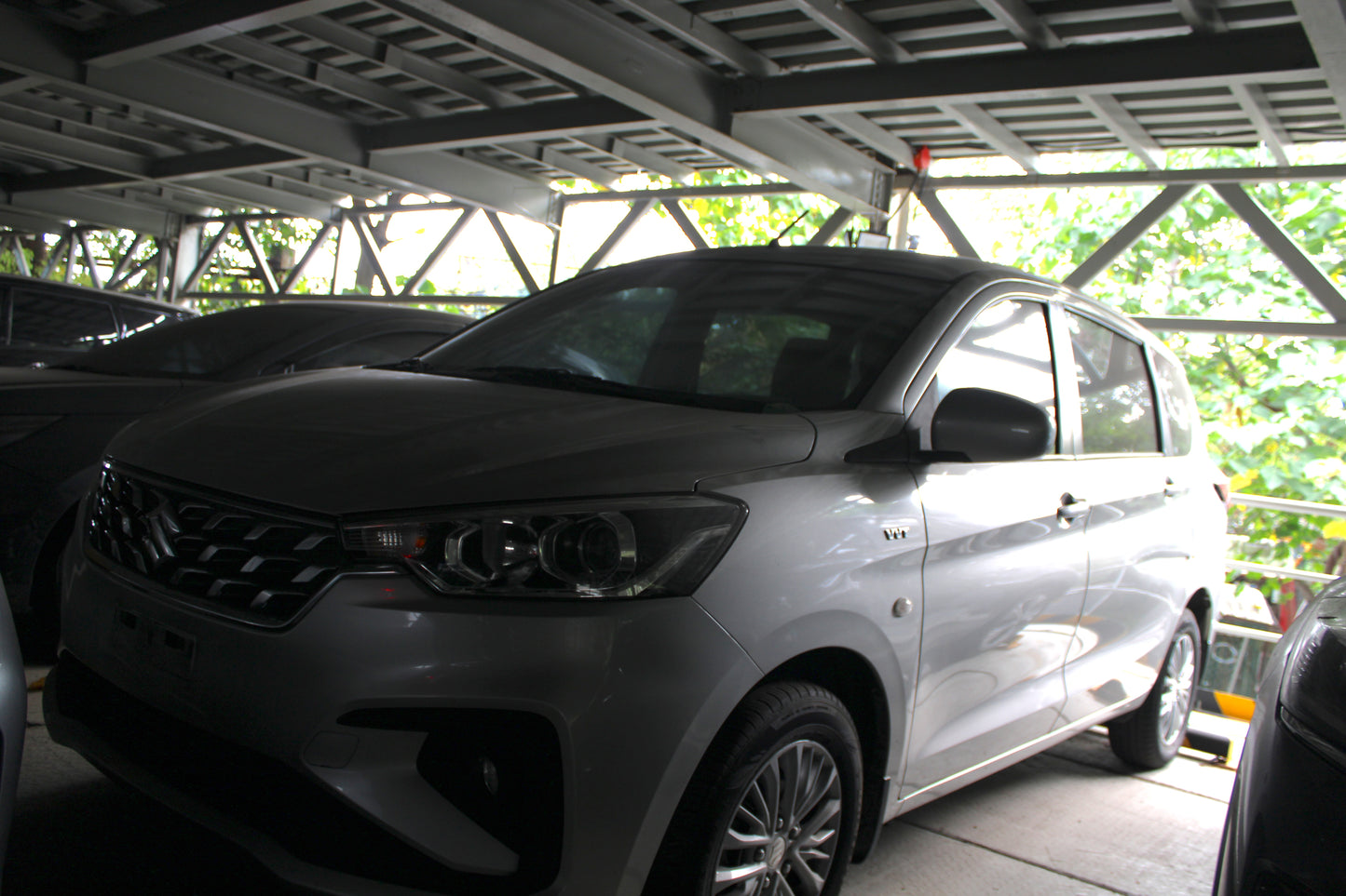 2023 Suzuki Ertiga Hybrid 1.5 GL Manual Transmission Gasoline with 15,000 km mileage and Unencumbered CR available at ROPO - Quality Pre-Owned Cars in Metro Manila, Philippines.