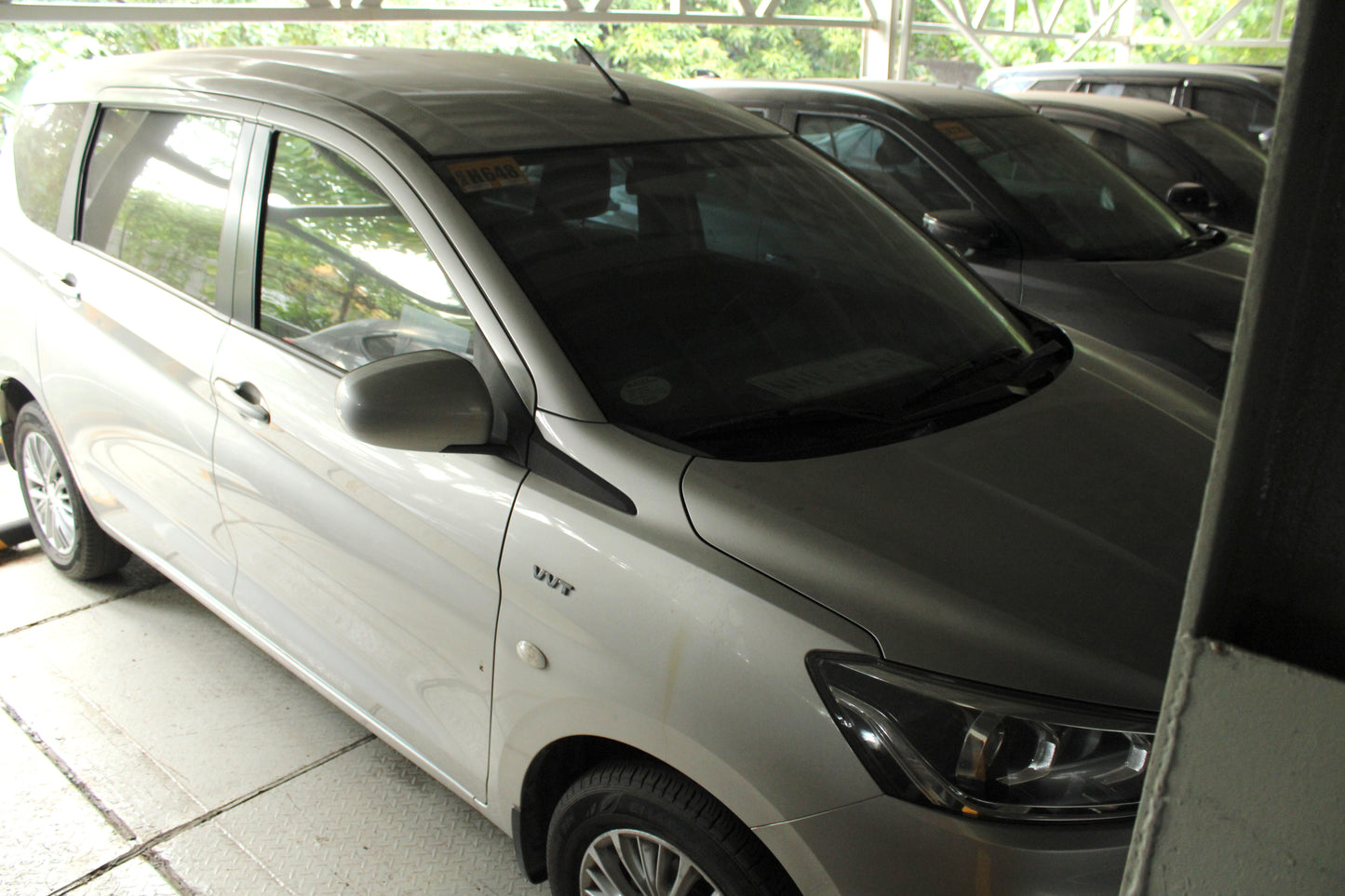 2023 Suzuki Ertiga Hybrid 1.5 GL Manual Transmission Gasoline with 15,000 km mileage and Unencumbered CR available at ROPO - Quality Pre-Owned Cars in Metro Manila, Philippines.