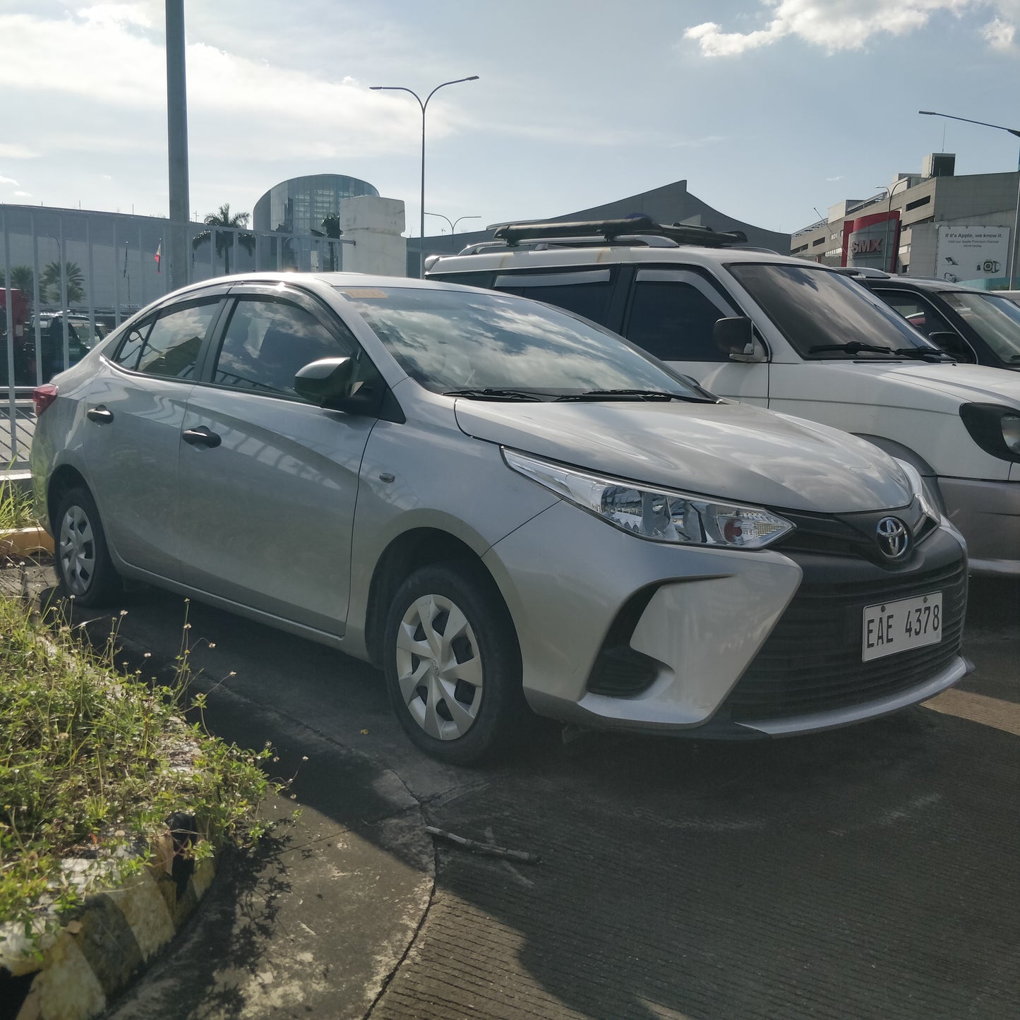 2021 Toyota Vios 1.3 XE CVT, A/T, GAS 45T