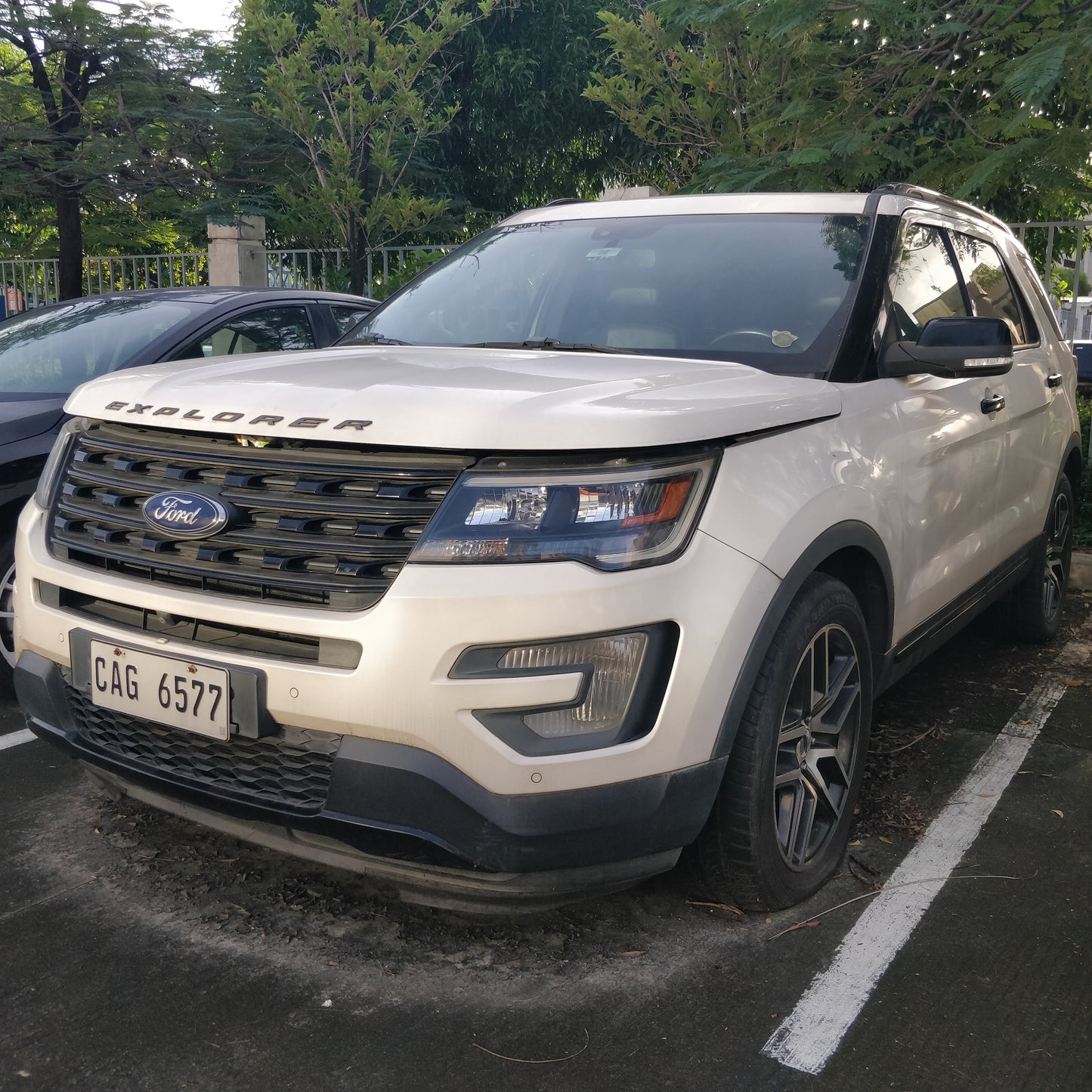 2017 Ford Explorer V6 4x4 3.5L Sport Ecoboost AT Gas 90T