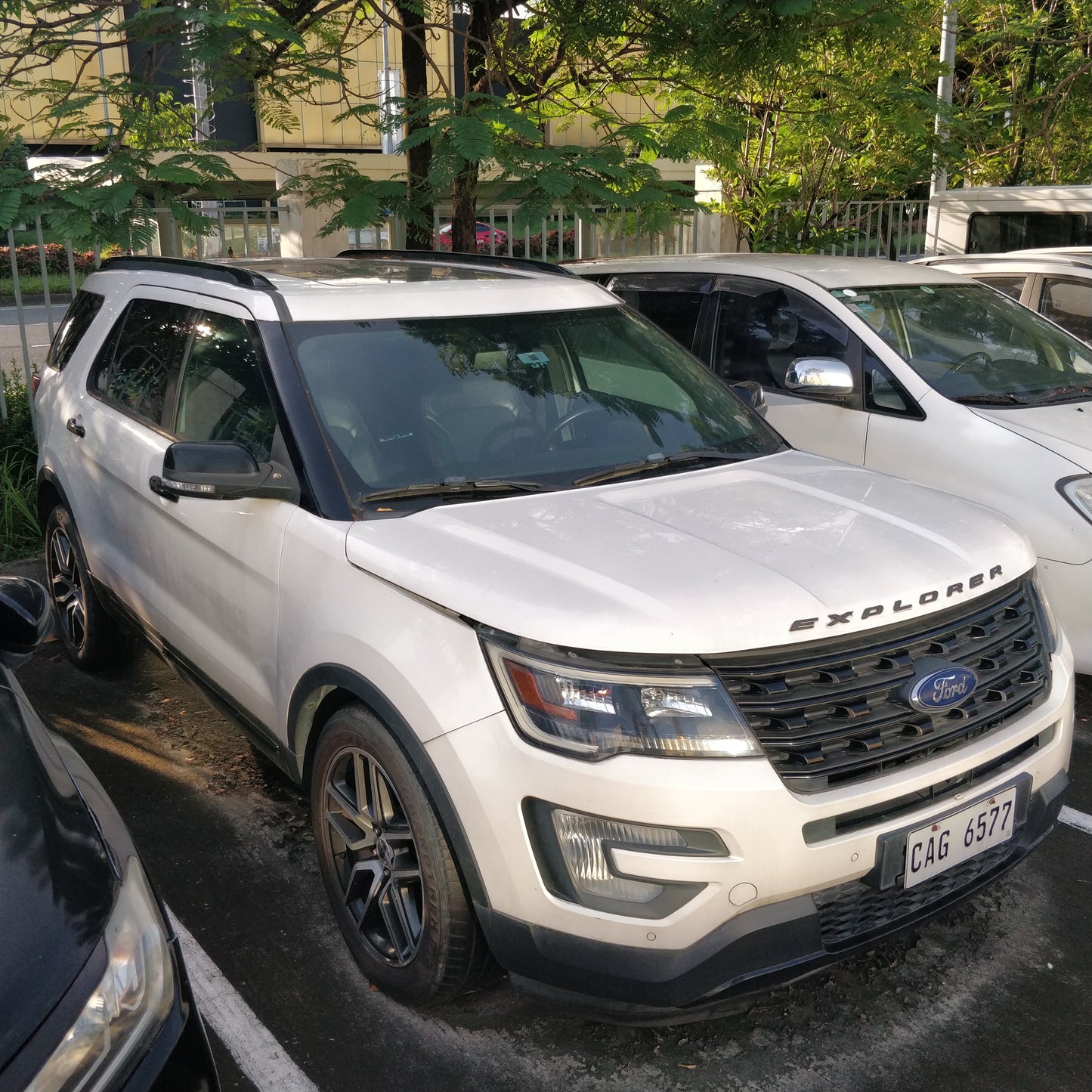 2017 Ford Explorer V6 4x4 3.5L Sport Ecoboost AT Gas 90T