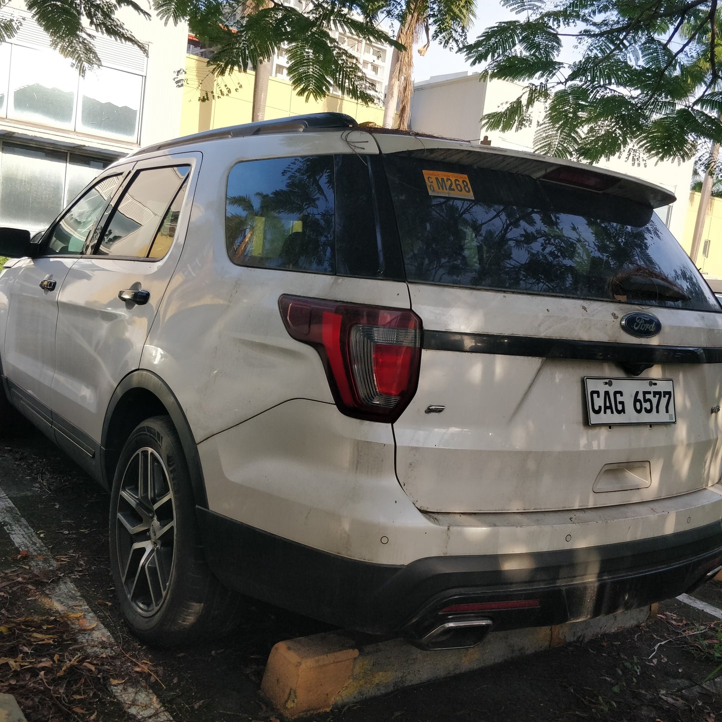 2017 Ford Explorer V6 4x4 3.5L Sport Ecoboost AT Gas 90T