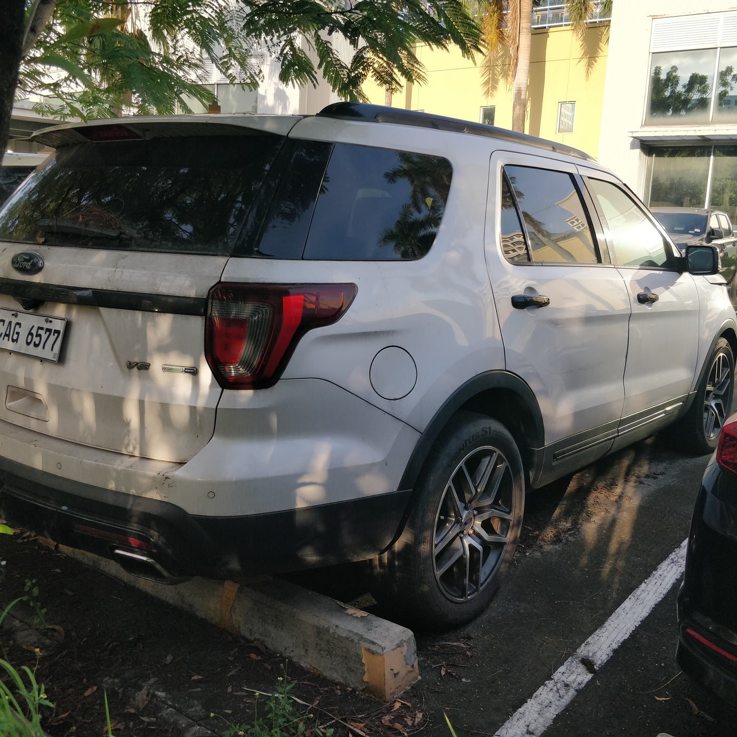 2017 Ford Explorer V6 4x4 3.5L Sport Ecoboost AT Gas 90T