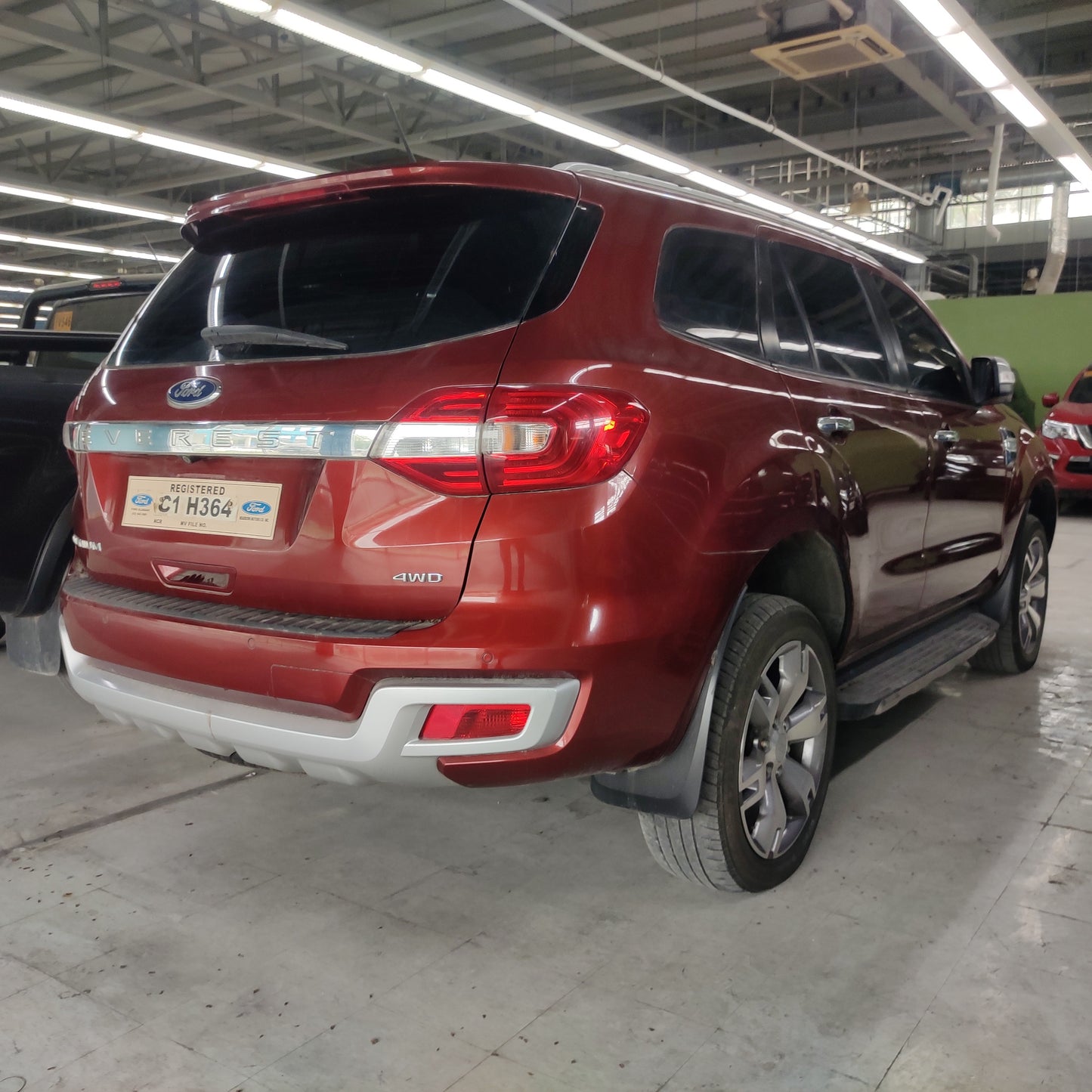 2018 Ford Everest Titanium + 4x4 3.2L, AT, DSL 58Tkms