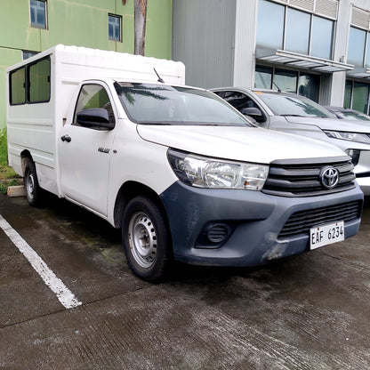 2020 Toyota Hilux FX with rear AC 4x2 2.4 M/T, DSL 94T