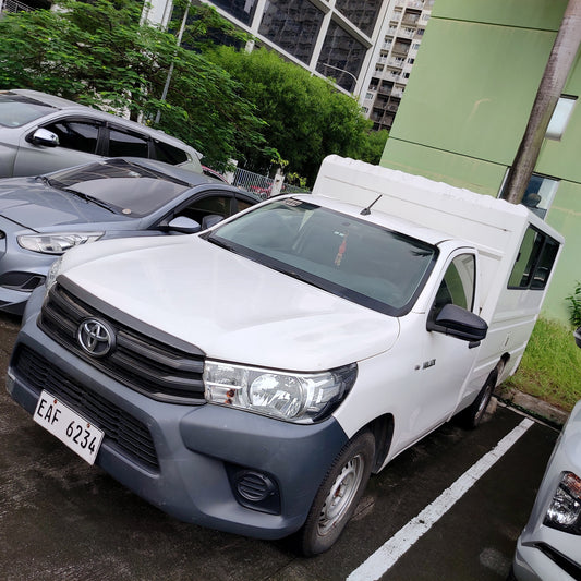 2020 Toyota Hilux FX with rear AC 4x2 2.4 M/T, DSL 94T