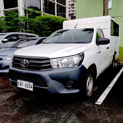 2020 Toyota Hilux FX with rear AC 4x2 2.4 M/T, DSL 94T