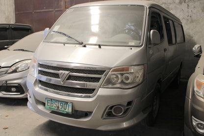 2012 Foton View Manual Transmission Diesel with 199,000 km mileage available at ROPO - Quality Pre-Owned Cars in the Philippines.