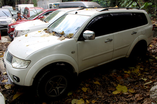 2012 Mitsubishi Montero Sport GLX-V 4x2 2.5 Manual Transmission Diesel with 143,000 km mileage available at ROPO - Quality Pre-Owned Cars in Metro Manila, Philippines.