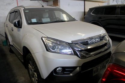 2017 Isuzu MU-X Manual Transmission Diesel with 156,000 km mileage available at ROPO - Quality Pre-Owned Cars in Metro Manila, Philippines.