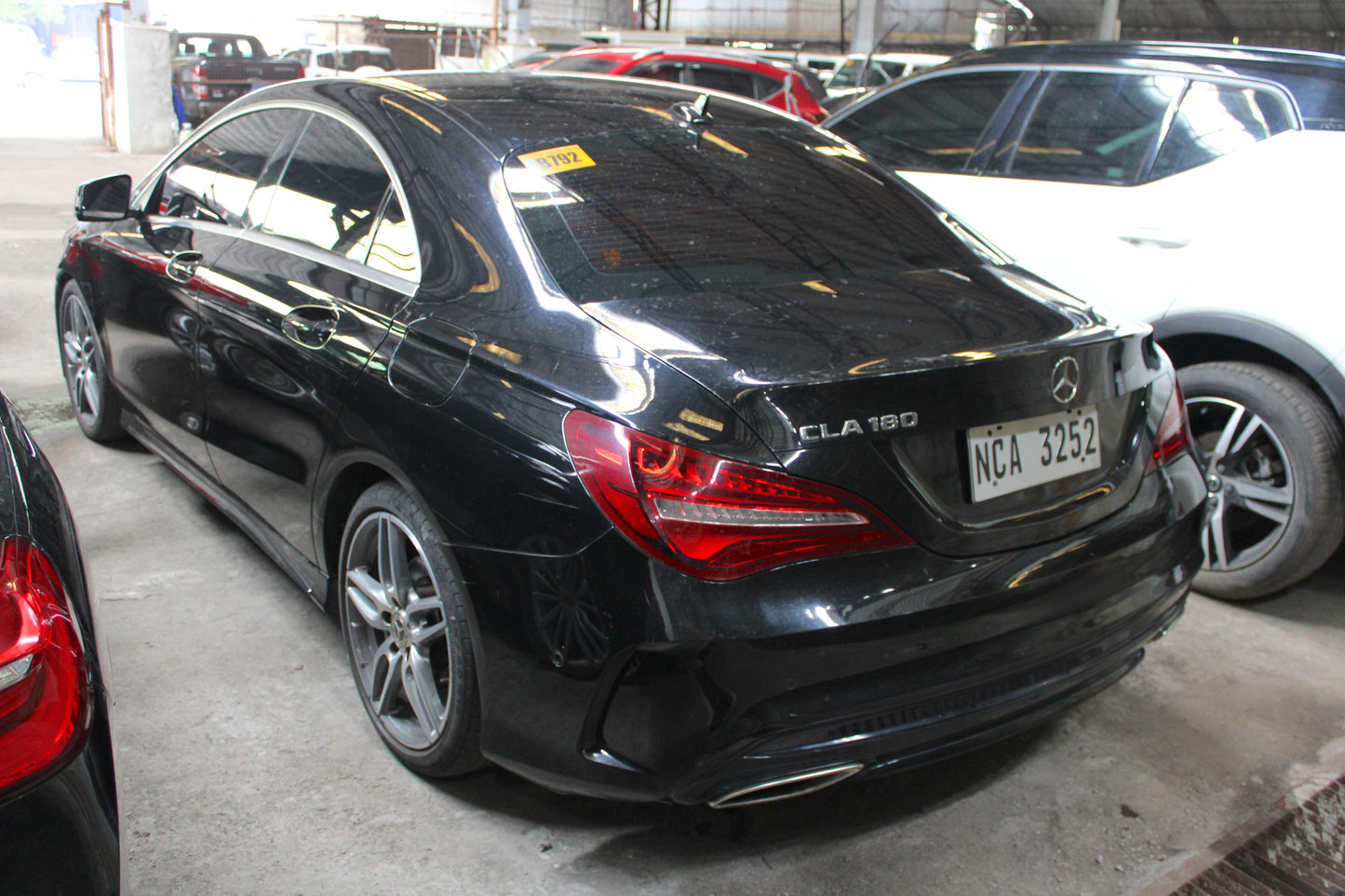 2018 Mercedes-Benz CLA 180 AMG Automatic Gasoline with 75,000 km mileage available at ROPO - Quality Pre-Owned Cars in Metro Manila, Philippines.