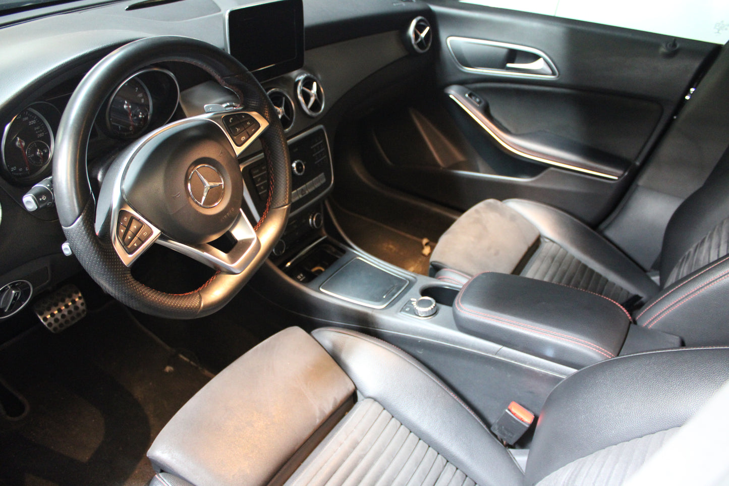 2018 Mercedes-Benz CLA 180 AMG Automatic Gasoline with 75,000 km mileage available at ROPO - Quality Pre-Owned Cars in Metro Manila, Philippines.
