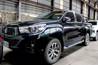 2018 Toyota Hilux Conquest 4x2 2.4 Automatic Diesel with 28,000 km mileage available at ROPO - Quality Pre-Owned Cars in Metro Manila, Philippines.