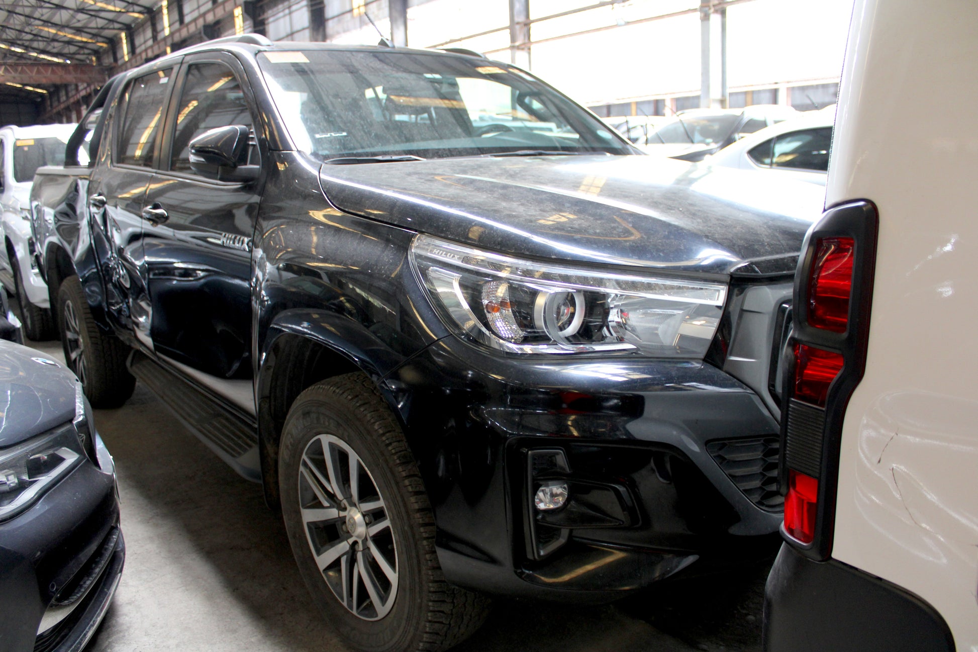 2018 Toyota Hilux Conquest 4x2 2.4 Automatic Diesel with 28,000 km mileage available at ROPO - Quality Pre-Owned Cars in Metro Manila, Philippines.