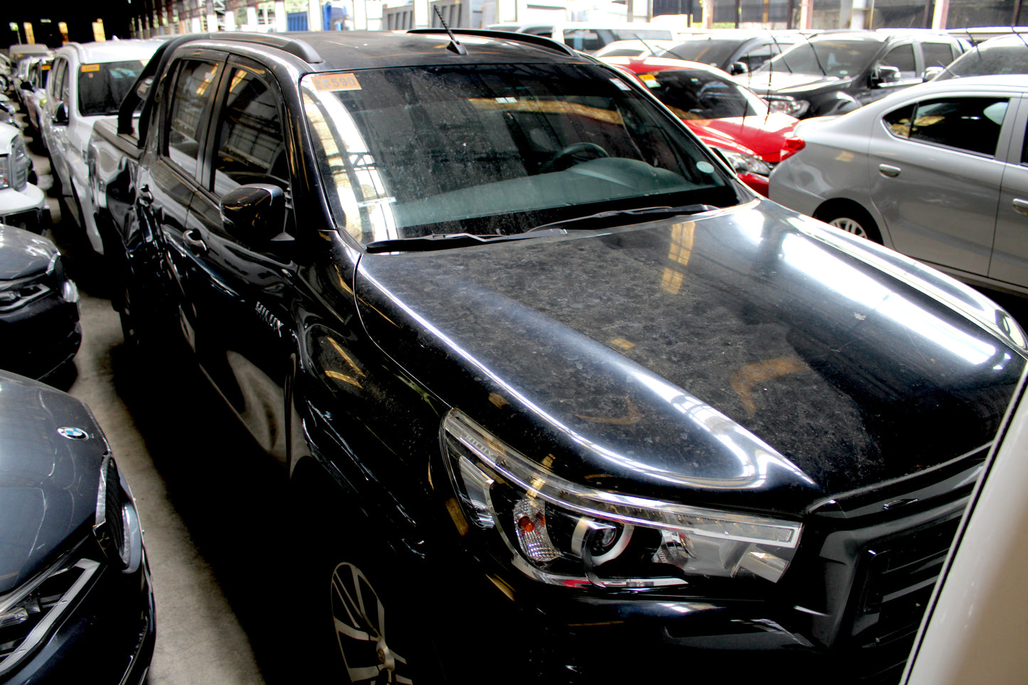 2018 Toyota Hilux Conquest 4x2 2.4 Automatic Diesel with 28,000 km mileage available at ROPO - Quality Pre-Owned Cars in Metro Manila, Philippines.
