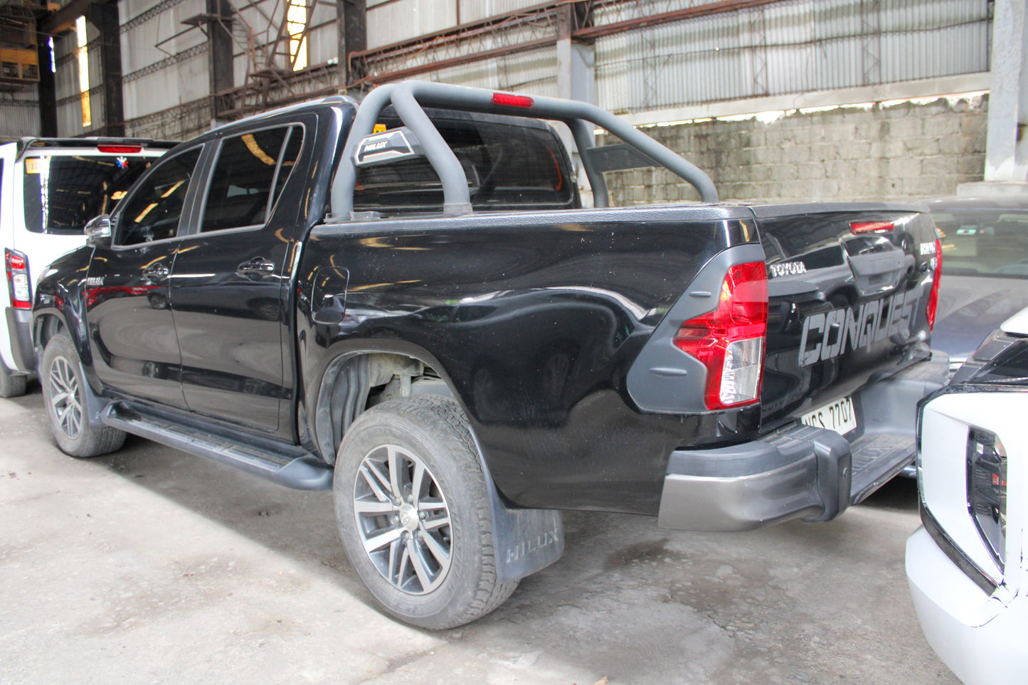 2018 Toyota Hilux Conquest 4x2 2.4 Automatic Diesel with 28,000 km mileage available at ROPO - Quality Pre-Owned Cars in Metro Manila, Philippines.