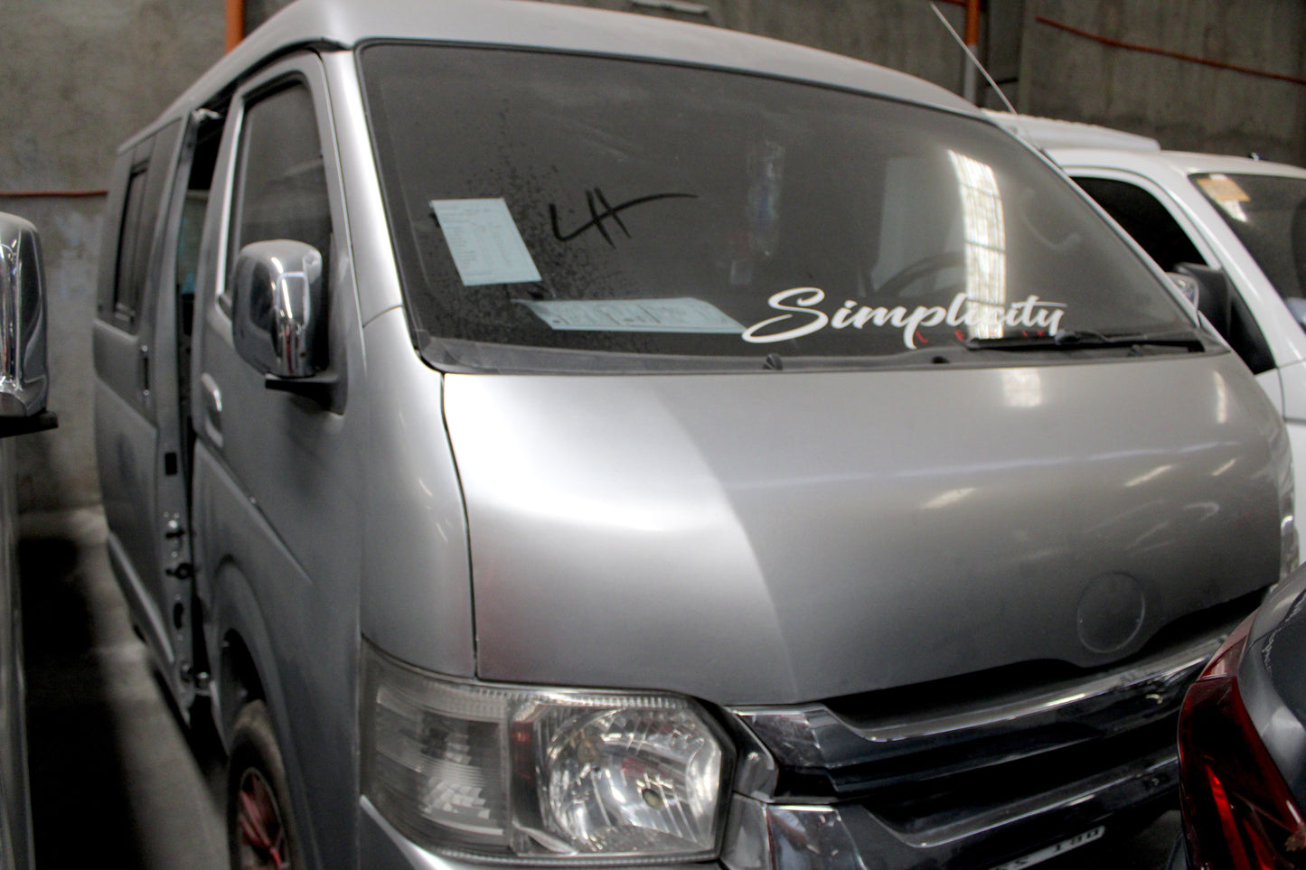 2019 Toyota Hi-Ace GL Grandia Manual Transmission Diesel with 288,000 km mileage available at ROPO - Quality Pre-Owned Cars in the Philippines.