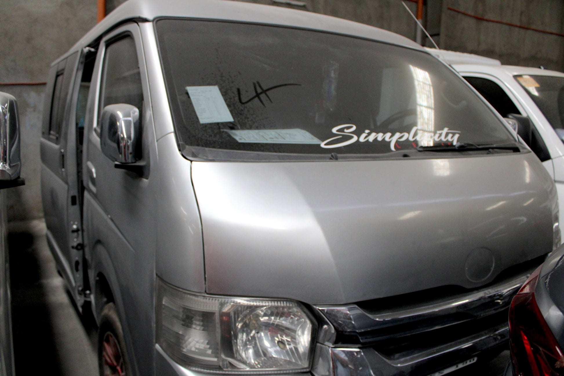 2019 Toyota Hi-Ace GL Grandia Manual Transmission Diesel with 288,000 km mileage available at ROPO - Quality Pre-Owned Cars in the Philippines.