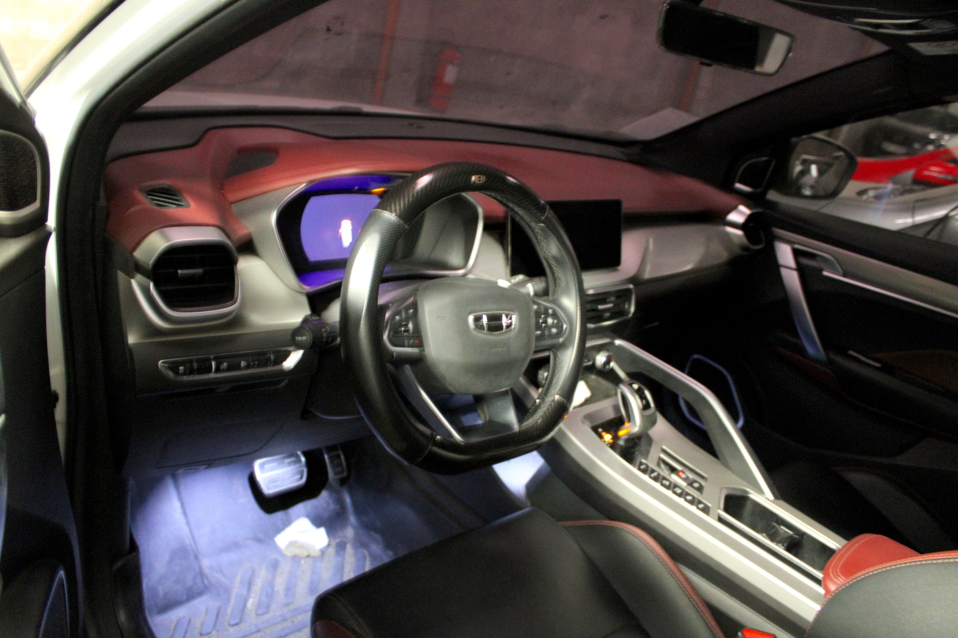 2021 Geely Coolray SX11 GF Sedan Automatic Gasoline with 32,000 km mileage available at ROPO - Quality Pre-Owned Cars in the Philippines.