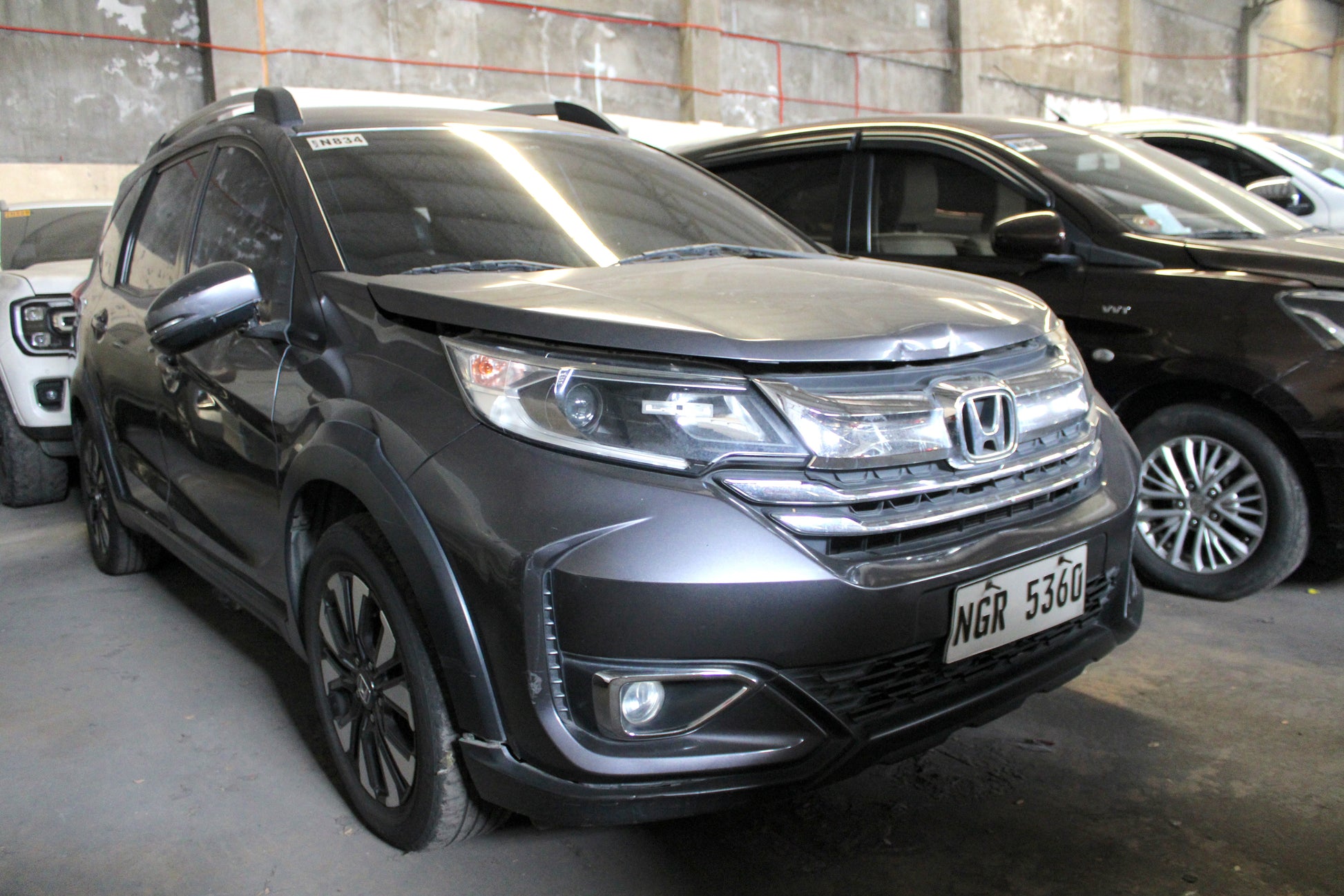 2021 Honda BR-V Automatic Gasoline with 76,000 km mileage available at ROPO - Quality Pre-Owned Cars in Metro Manila, Philippines.