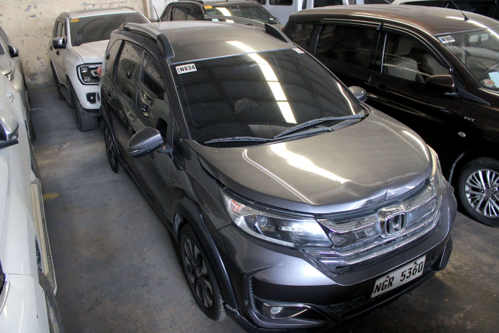 2021 Honda BR-V Automatic Gasoline with 76,000 km mileage available at ROPO - Quality Pre-Owned Cars in Metro Manila, Philippines.