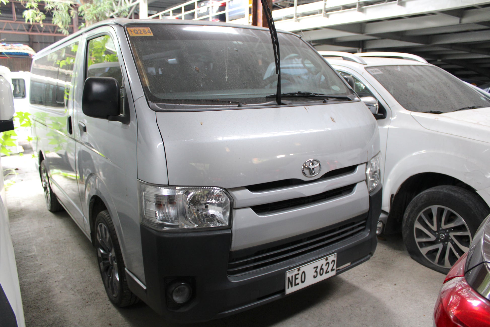 2021 Toyota Hiace Commuter 3.0L Manual Transmission Diesel with 55,000 km mileage available at ROPO - Quality Pre-Owned Cars in Metro Manila, Philippines.