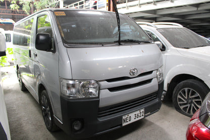 2021 Toyota Hiace Commuter 3.0L Manual Transmission Diesel with 55,000 km mileage available at ROPO - Quality Pre-Owned Cars in Metro Manila, Philippines.