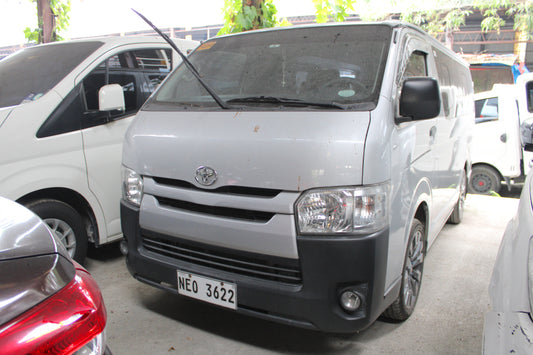 2021 Toyota Hiace Commuter 3.0L Manual Transmission Diesel with 55,000 km mileage available at ROPO - Quality Pre-Owned Cars in Metro Manila, Philippines.
