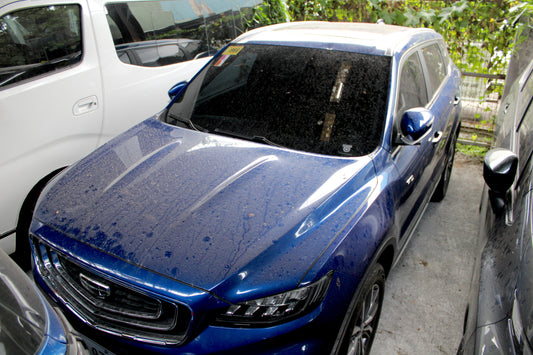 2022 Geely Azkarra Luxury 48V EMS 4WD Automatic Gasoline with 46,000 km mileage available at ROPO - Quality Pre-Owned Cars in Metro Manila, Philippines.