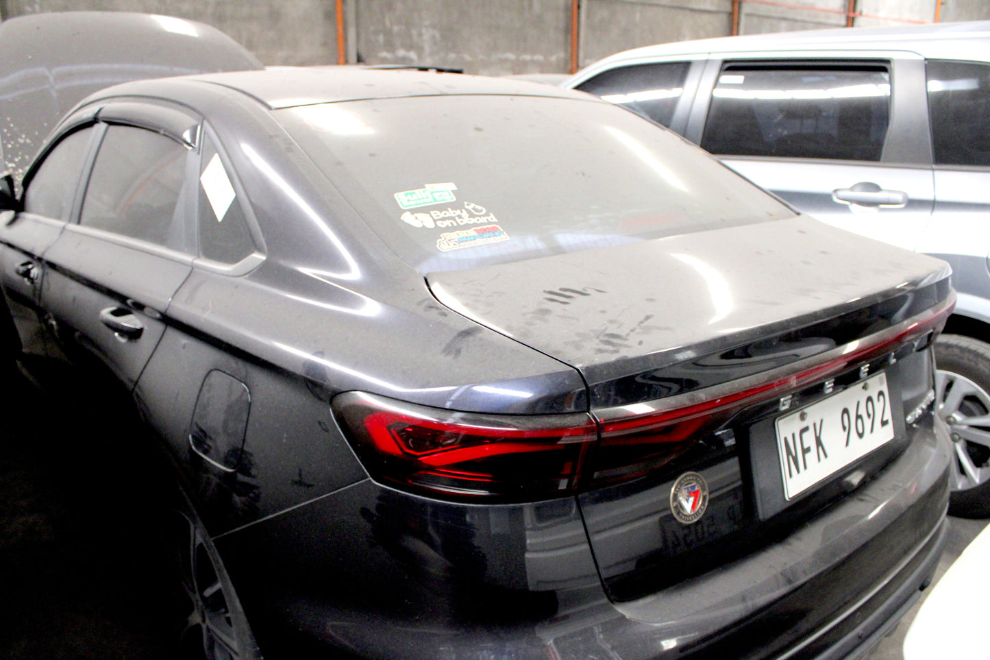 2022 Geely Emgrand Premium Sedan Automatic Gasoline with 45,000 km mileage available at ROPO - Quality Pre-Owned Cars in the Philippines