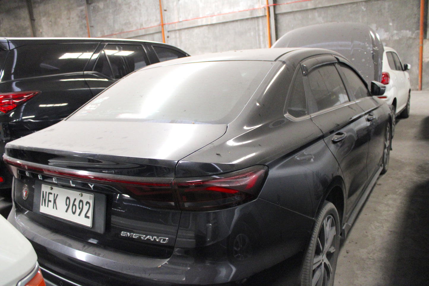 2022 Geely Emgrand Premium Sedan Automatic Gasoline with 45,000 km mileage available at ROPO - Quality Pre-Owned Cars in the Philippines