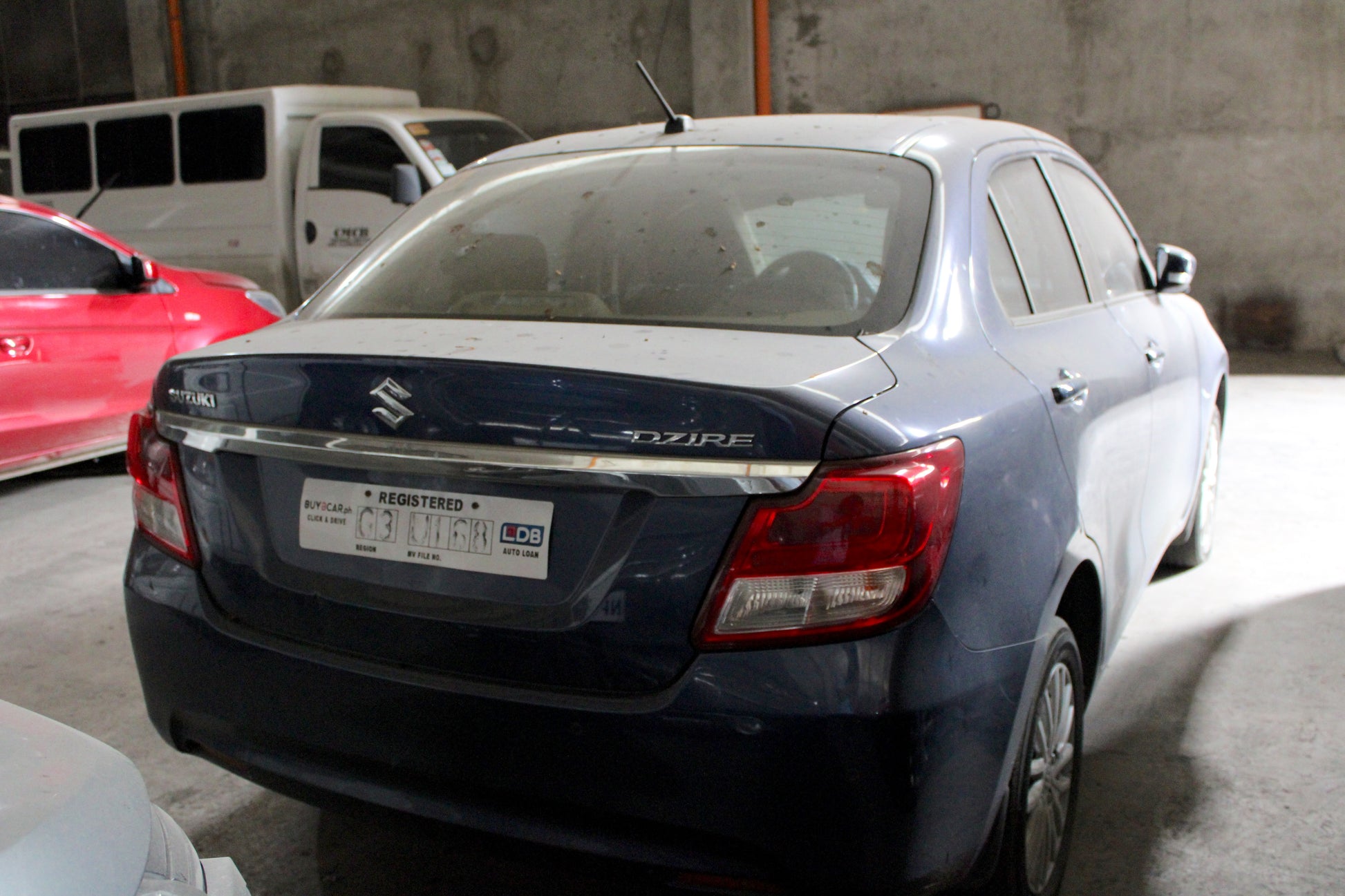 2022 Suzuki Dzire Automatic Gasoline Sedan with 60,000 km mileage available at ROPO - Quality Pre-Owned Vehicles in the Philippines.