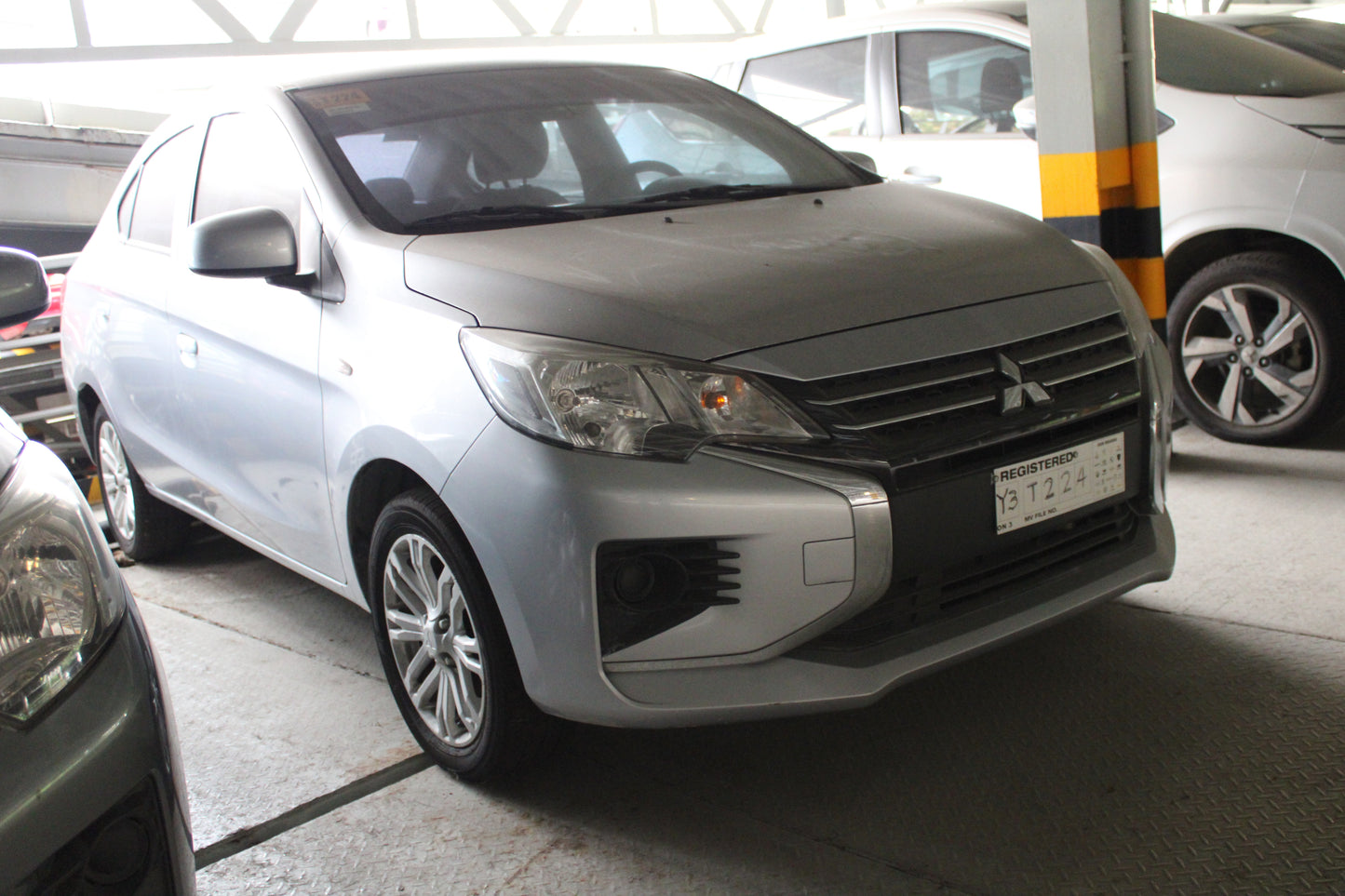 2023 (Sales Invoice) and 2024 (OR/CR) Mitsubishi Mirage G4 GLX 1.2G CVT Automatic Gasoline with 11,000 km mileage available at ROPO - Quality Pre-Owned Cars in Metro Manila, Philippines.