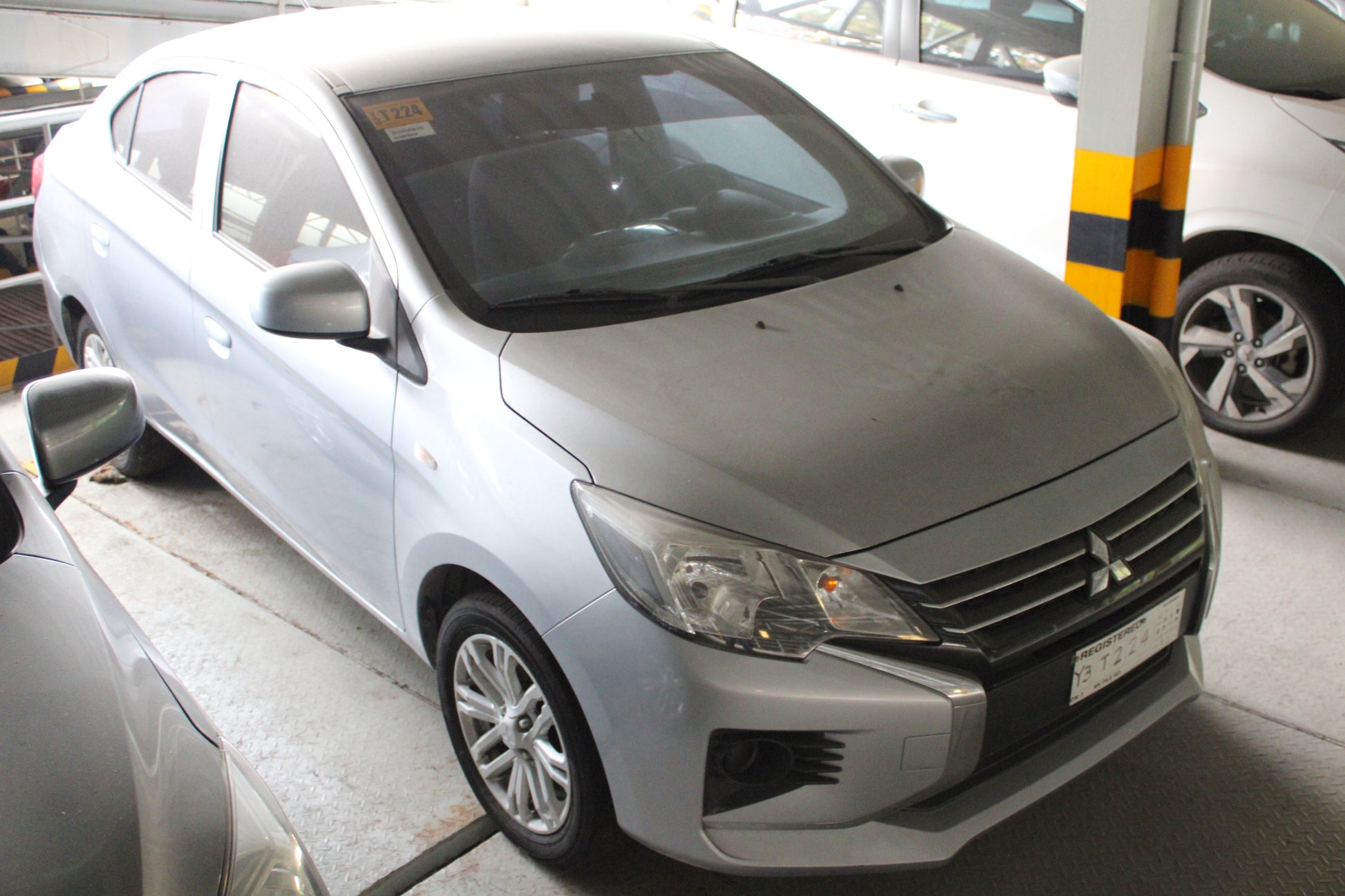 2023 (Sales Invoice) and 2024 (OR/CR) Mitsubishi Mirage G4 GLX 1.2G CVT Automatic Gasoline with 11,000 km mileage available at ROPO - Quality Pre-Owned Cars in Metro Manila, Philippines.