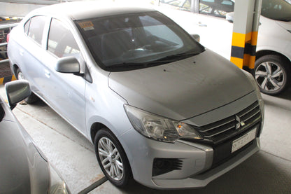 2023 (Sales Invoice) and 2024 (OR/CR) Mitsubishi Mirage G4 GLX 1.2G CVT Automatic Gasoline with 11,000 km mileage available at ROPO - Quality Pre-Owned Cars in Metro Manila, Philippines.