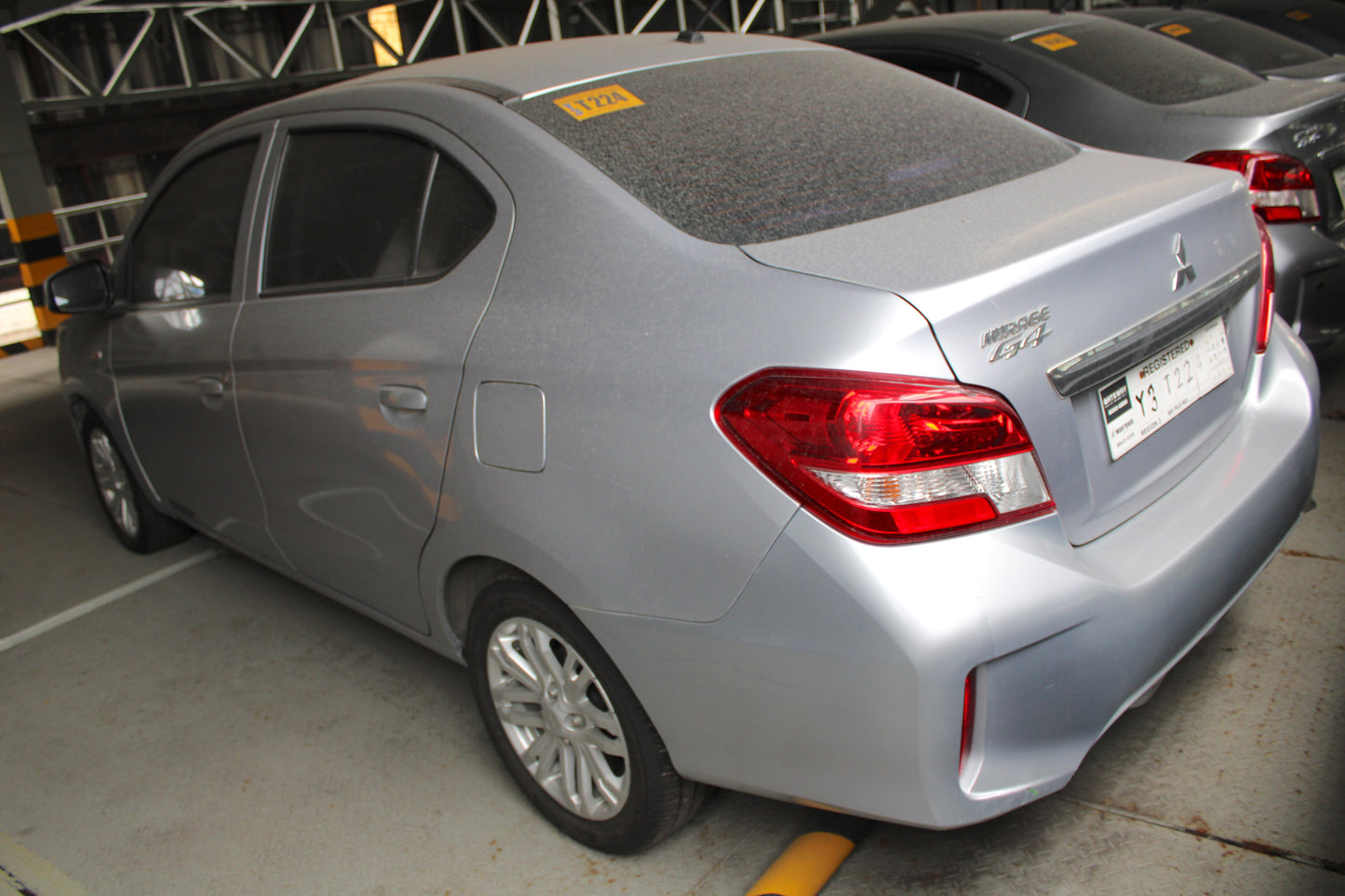 2023 (Sales Invoice) and 2024 (OR/CR) Mitsubishi Mirage G4 GLX 1.2G CVT Automatic Gasoline with 11,000 km mileage available at ROPO - Quality Pre-Owned Cars in Metro Manila, Philippines.