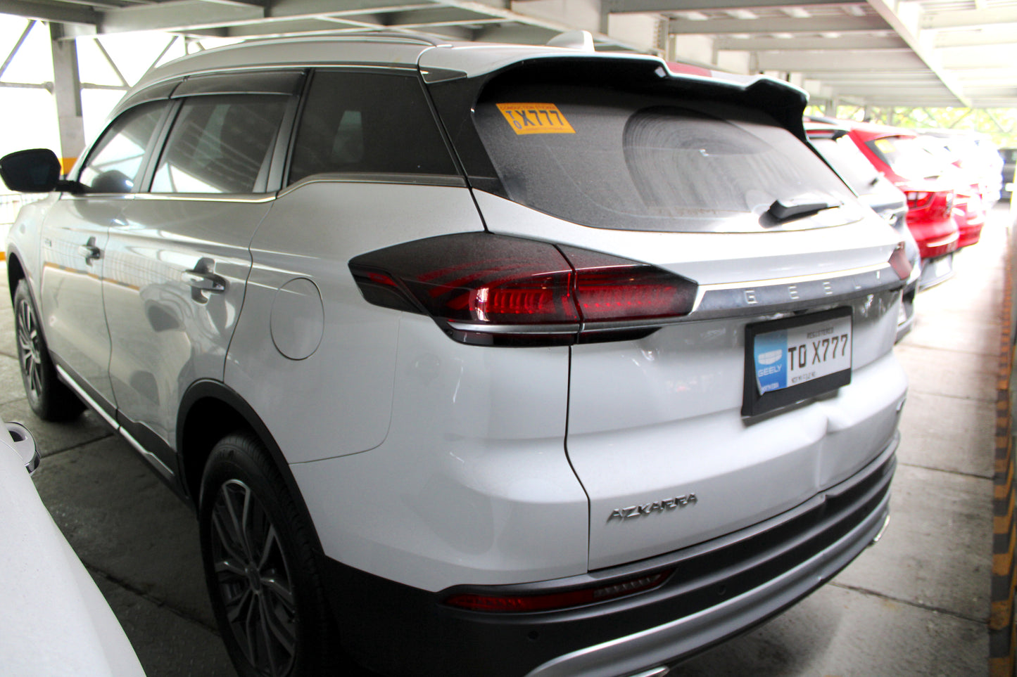 2023 Geely Azkarra Luxury 1.5 Automatic Gasoline with 7,000 km mileage and Unencumbered CR available at ROPO - Quality Pre-Owned Cars in Metro Manila, Philippines.