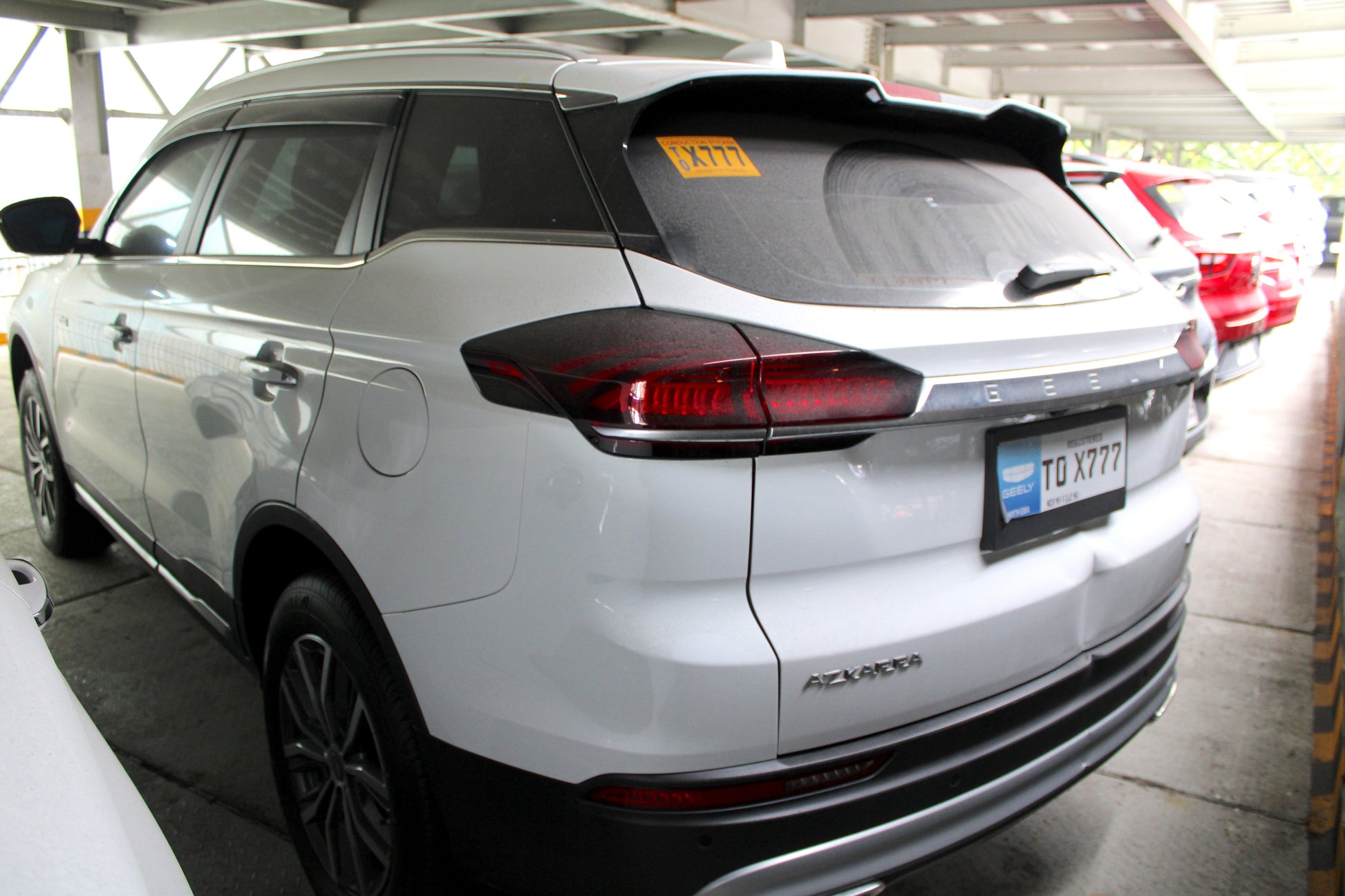 2023 Geely Azkarra Luxury 1.5 Automatic Gasoline with 7,000 km mileage and Unencumbered CR available at ROPO - Quality Pre-Owned Cars in Metro Manila, Philippines.