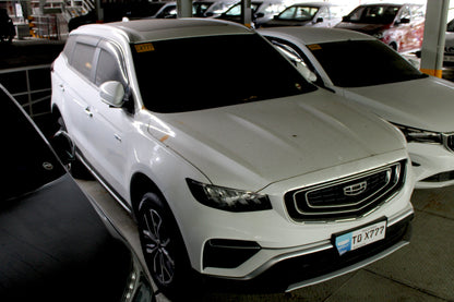 2023 Geely Azkarra Luxury 1.5 Automatic Gasoline with 7,000 km mileage and Unencumbered CR available at ROPO - Quality Pre-Owned Cars in Metro Manila, Philippines.
