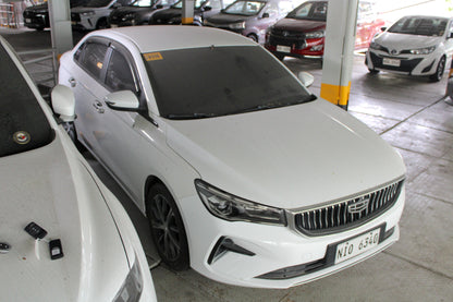 2023 Geely Emgrand Comfort Automatic Gasoline with 12,000 km mileage available at ROPO - Quality Pre-Owned Cars in Metro Manila, Philippines.