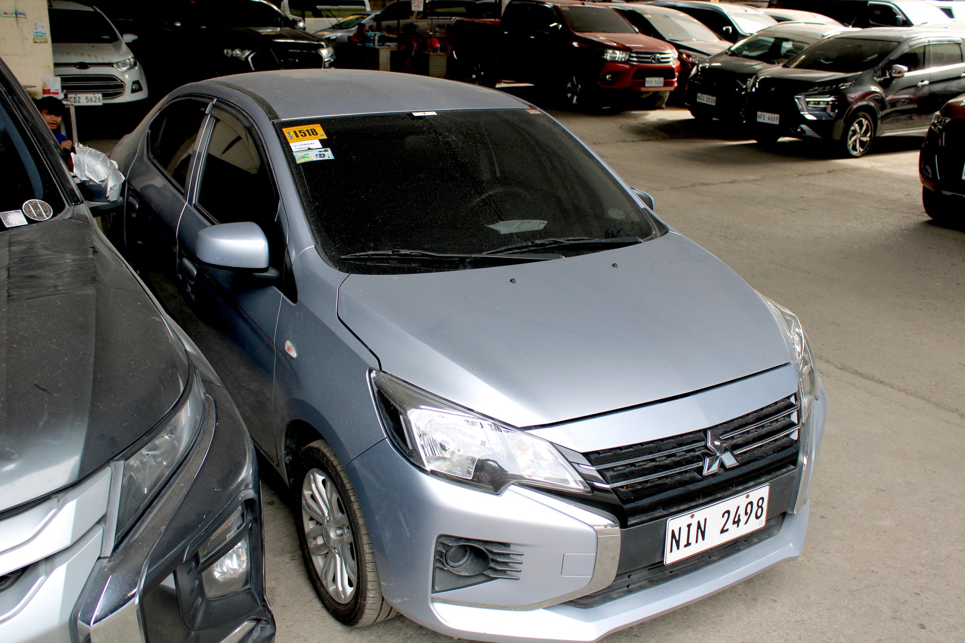 2023 Mitsubishi Mirage G4 GLX 1.2G Automatic Gasoline with 23,000 km mileage available at ROPO - Quality Pre-Owned Cars in Metro Manila, Philippines.