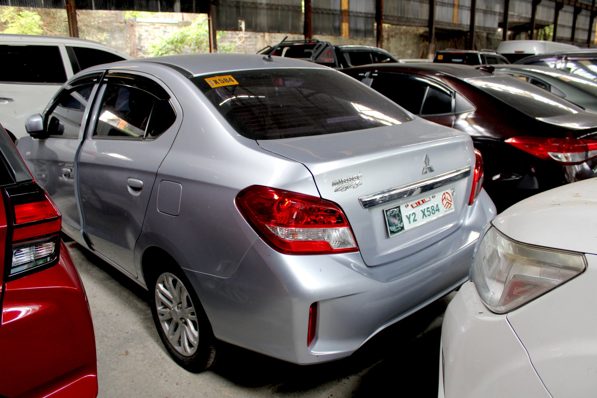 2023 Mitsubishi Mirage G4 GLX 1.2G Manual Gasoline with 19,000 km mileage available at ROPO - Quality Pre-Owned Cars in Metro Manila, Philippines.