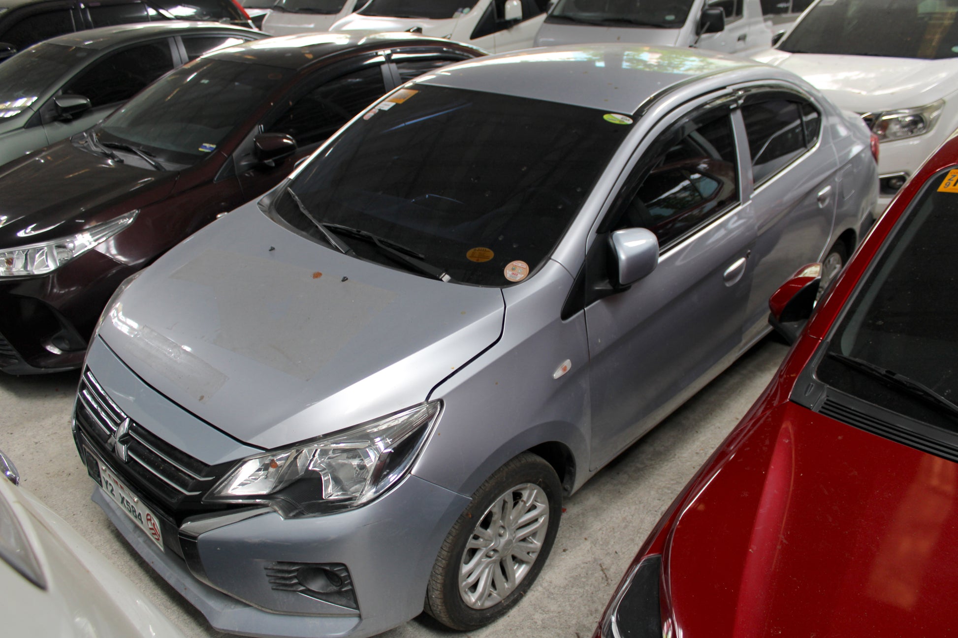 2023 Mitsubishi Mirage G4 GLX 1.2G Manual Gasoline with 19,000 km mileage available at ROPO - Quality Pre-Owned Cars in Metro Manila, Philippines.