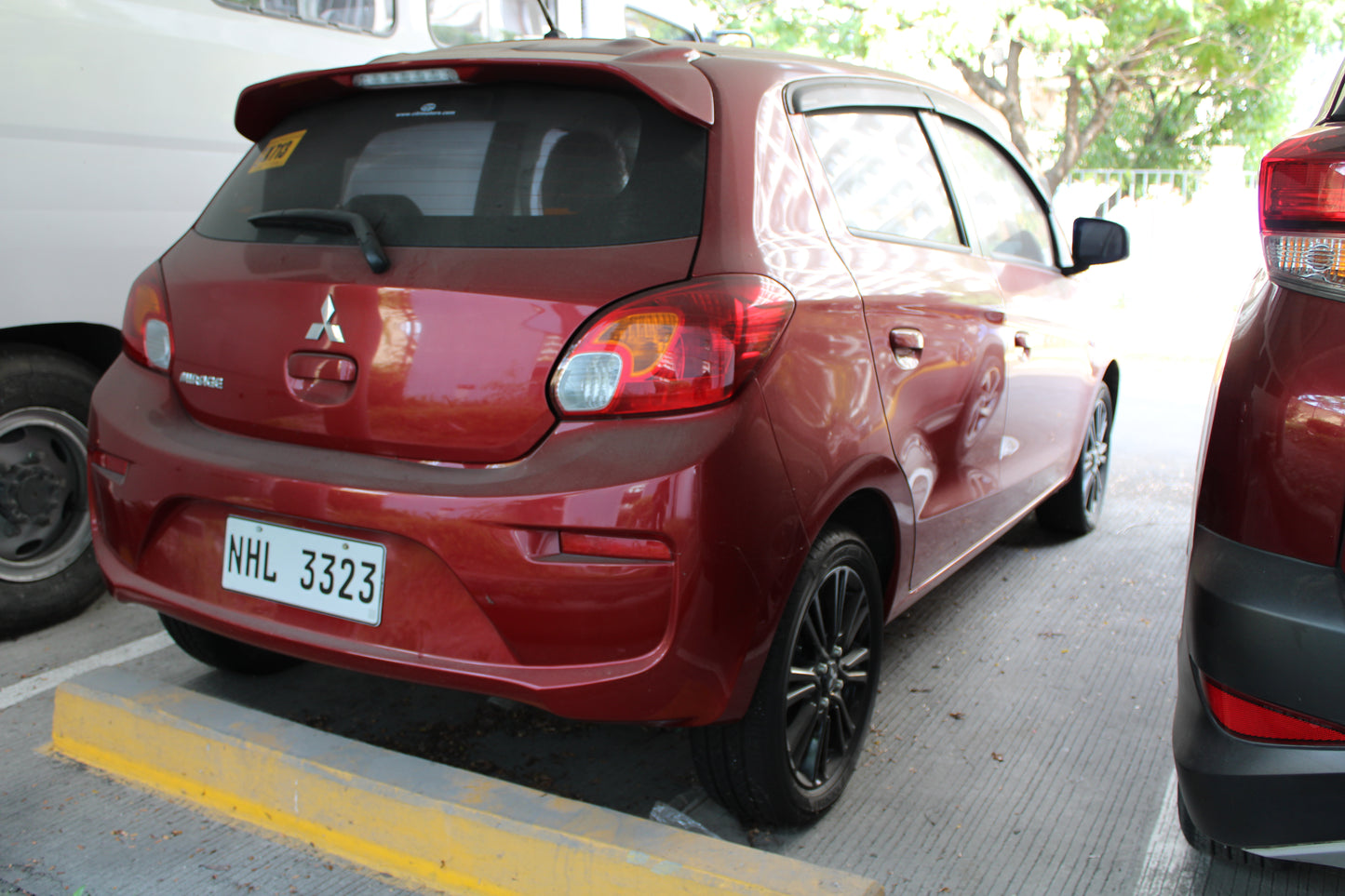 2023 Mitsubishi Mirage GLX 1.2G Automatic Gasoline with 5,000 km mileage available at ROPO - Quality Pre-Owned Cars in Metro Manila, Philippines.