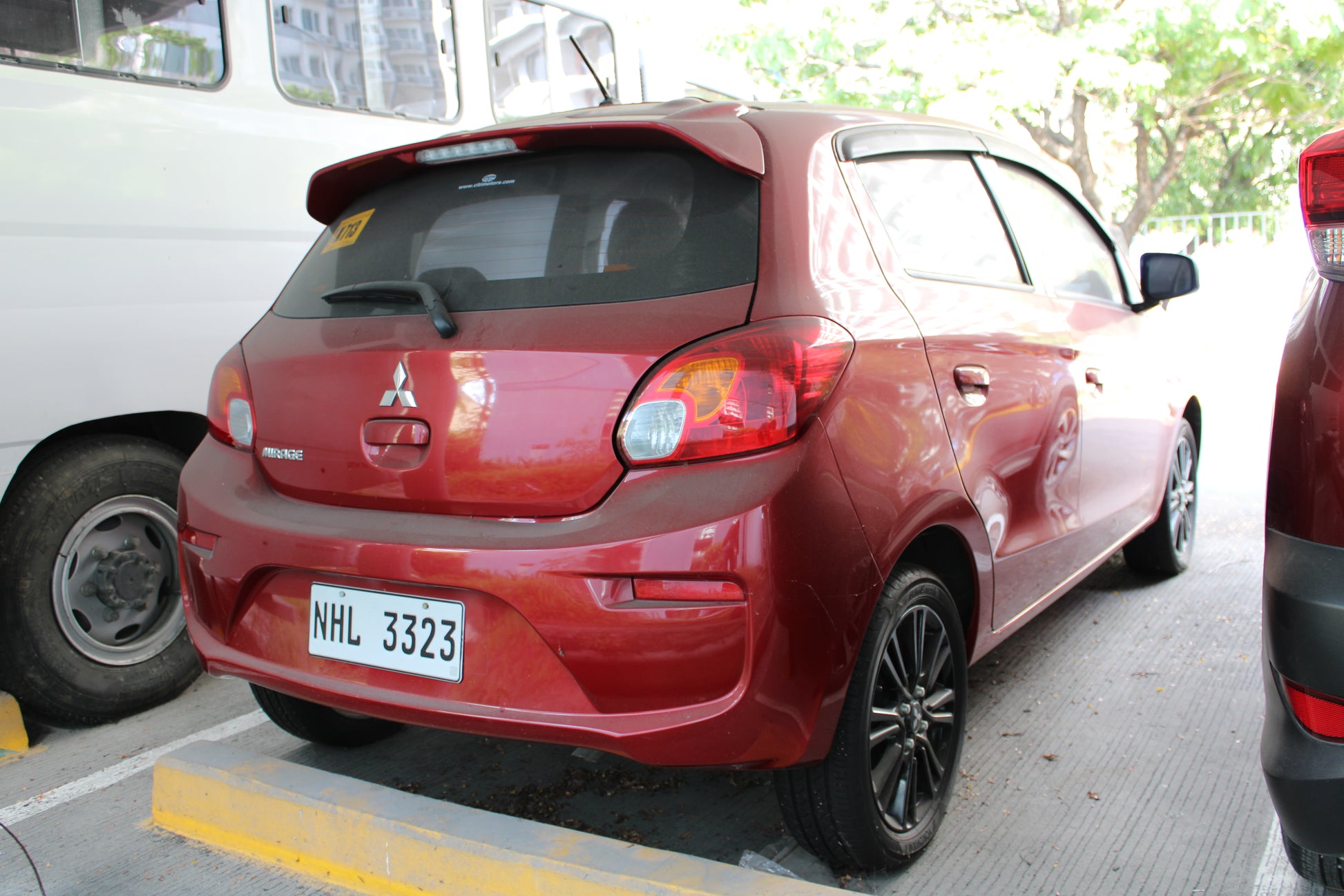 2023 Mitsubishi Mirage GLX 1.2G Automatic Gasoline with 5,000 km mileage available at ROPO - Quality Pre-Owned Cars in Metro Manila, Philippines.