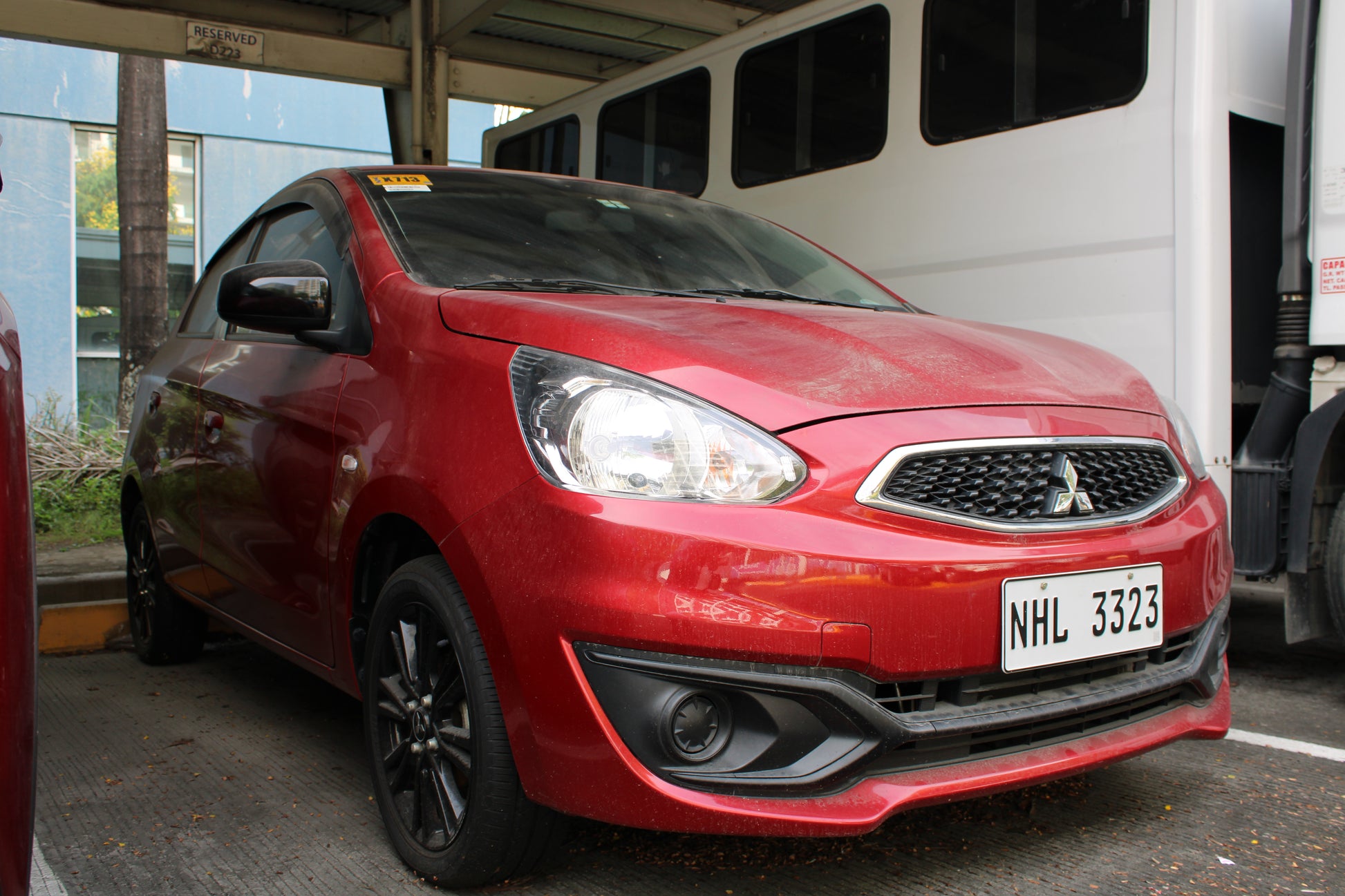 2023 Mitsubishi Mirage GLX 1.2G Automatic Gasoline with 5,000 km mileage available at ROPO - Quality Pre-Owned Cars in Metro Manila, Philippines.