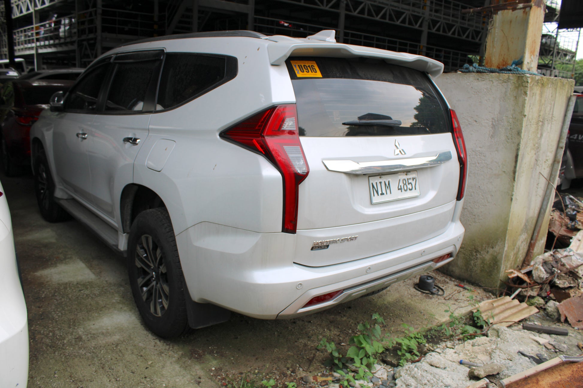 2023 Mitsubishi Montero Sport GLX 2.4D 2WD Manual Transmission Diesel with 19,000 km mileage available at ROPO - Quality Pre-Owned Cars in Metro Manila, Philippines.
