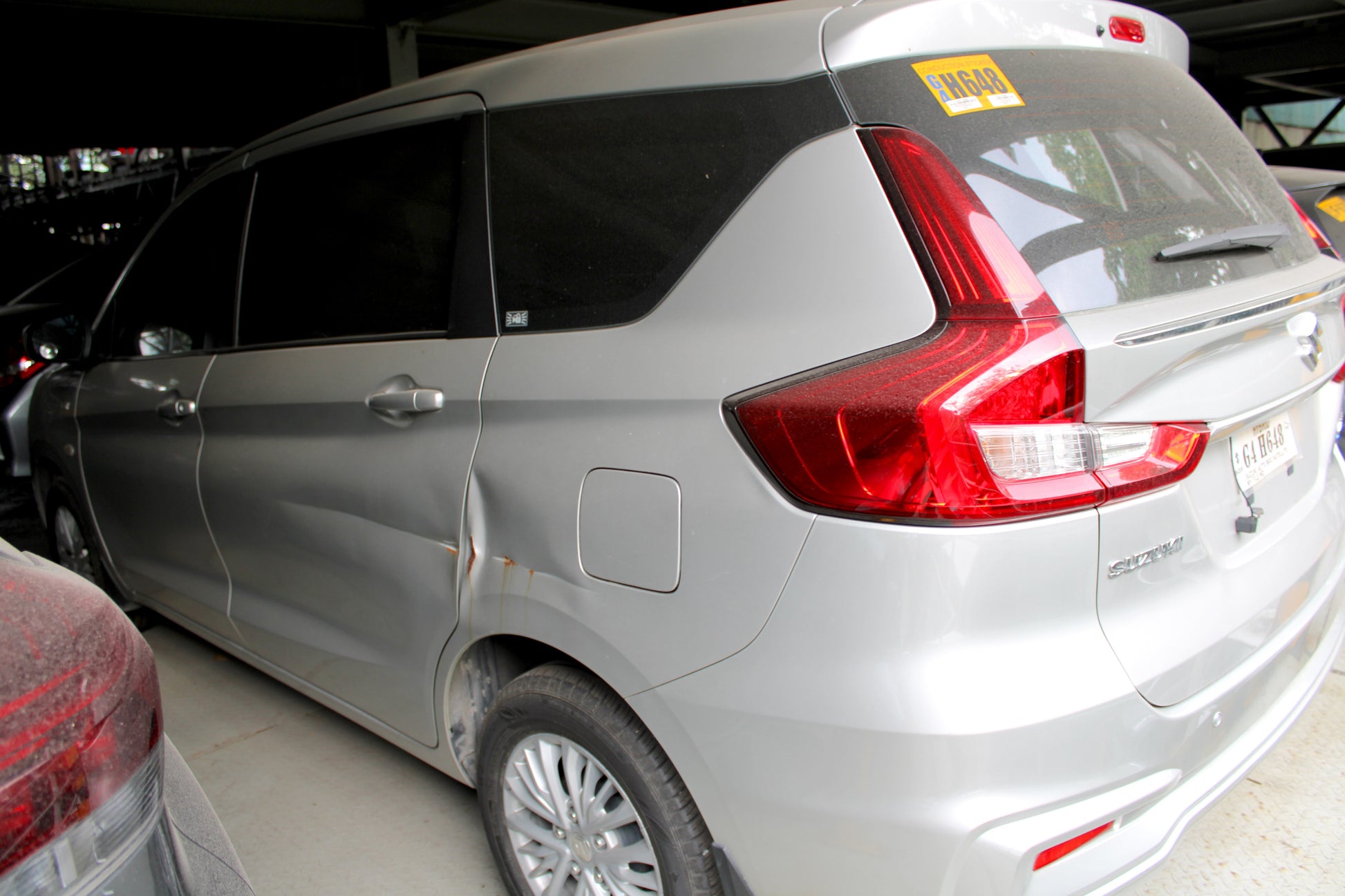 2023 Suzuki Ertiga Hybrid 1.5 GL Manual Transmission Gasoline with 15,000 km mileage and Unencumbered CR available at ROPO - Quality Pre-Owned Cars in Metro Manila, Philippines.