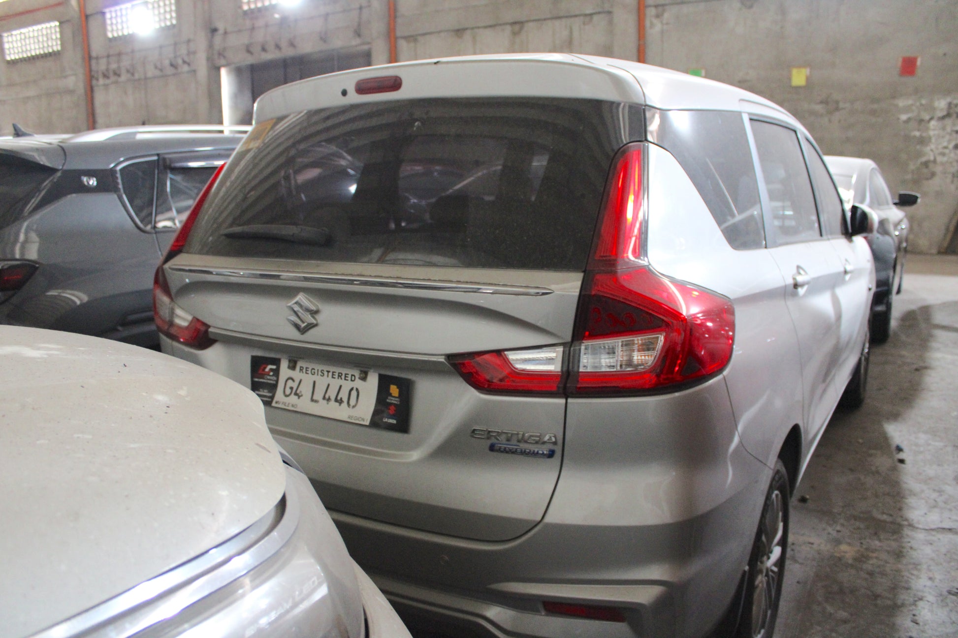 2023 Suzuki Ertiga Manual Transmission Gasoline with 9,000 km mileage available at ROPO - Quality Pre-Owned Vehicles in the Philippines.